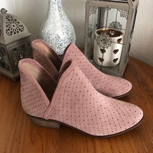 Lucky Brand suede booties